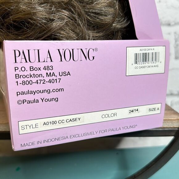 Paula Young Casey Color 24/14 Size A Wig Hair Piece Ash Blonde - Picture 2 of 9